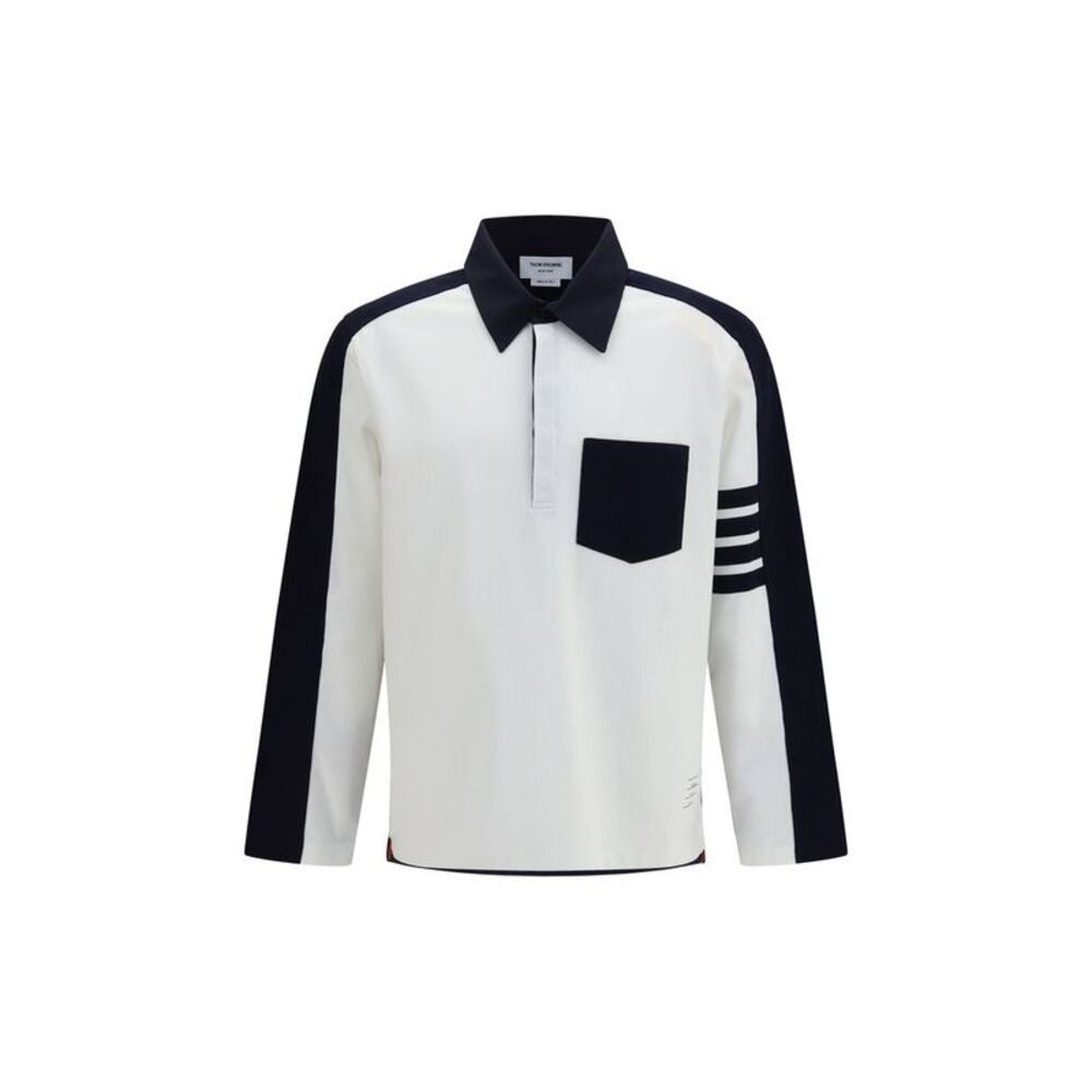 Thom Browne Multicolor Cotton Polo Men's Shirt